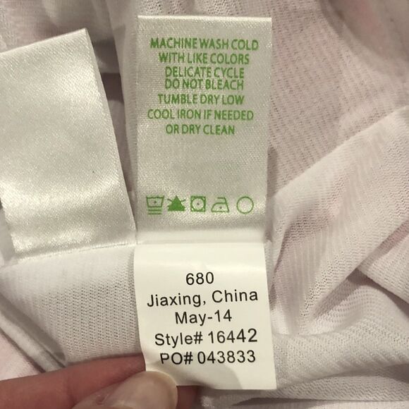 Lilly Pulitzer Dress Small Pink White Stripe Sleeveless Lined V Neck Back Zip - Picture 12 of 12